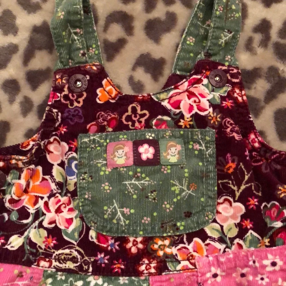 Children’s Place Floral Corduroy Jumper 12 months Girls